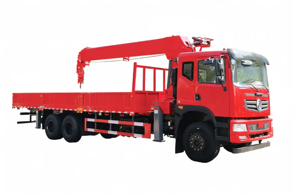 14000KG Truck With Crane detail view 2