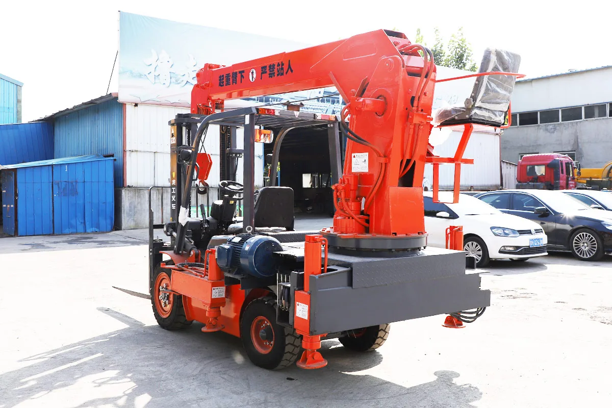 4Ton Forklift Crane detail view 5