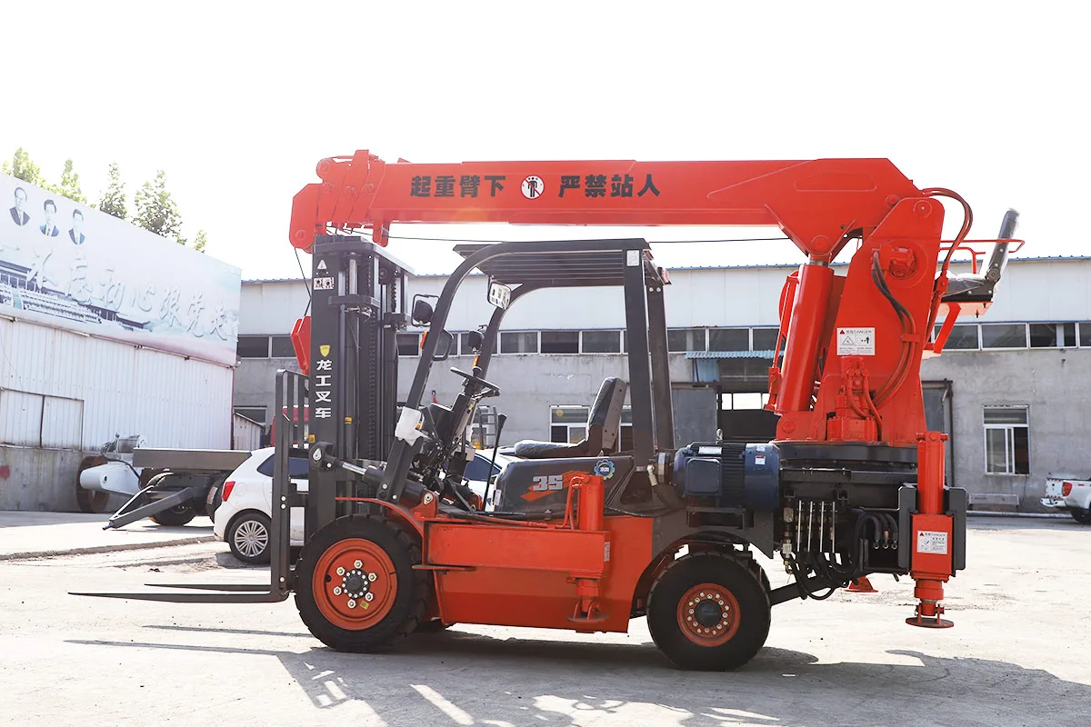 4Ton Forklift Crane detail view 6
