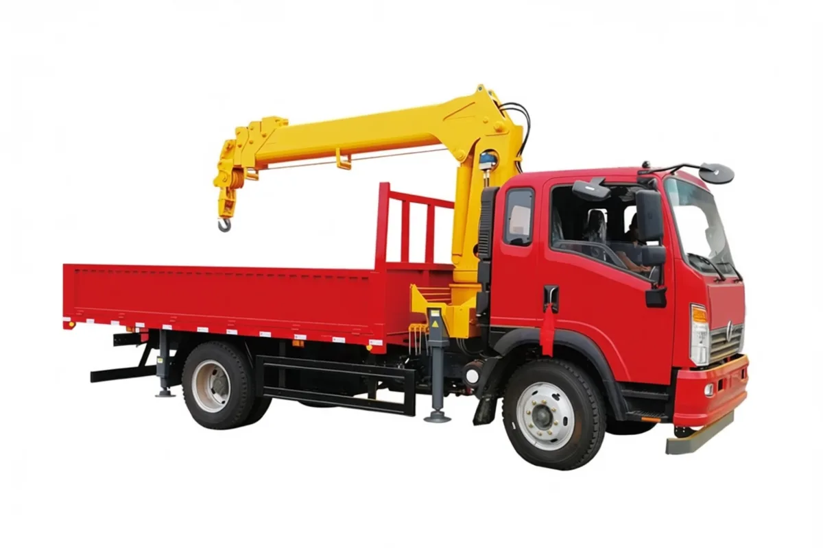 5000KG Truck With Crane detail view 2
