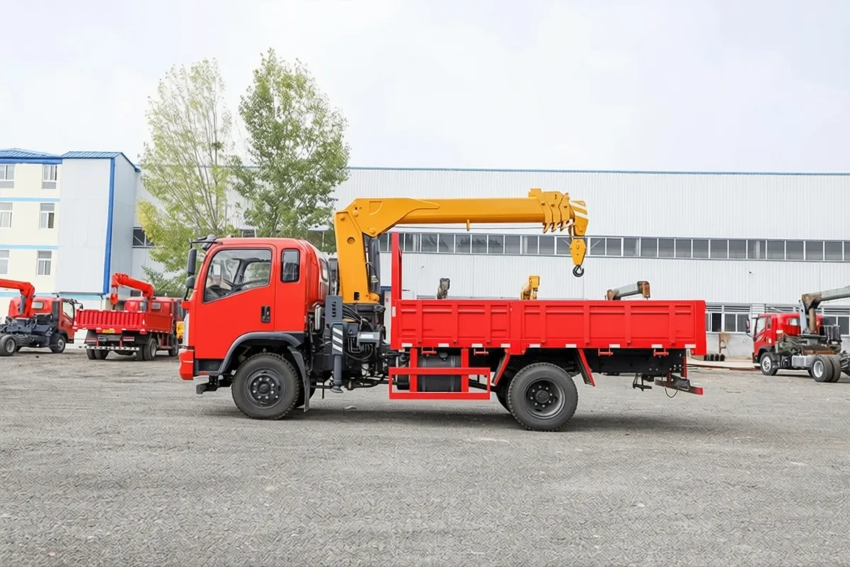 6300KG Truck With Crane detail view 2