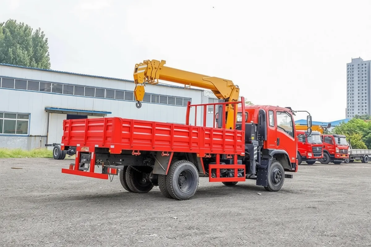 6300KG Truck With Crane detail view 3
