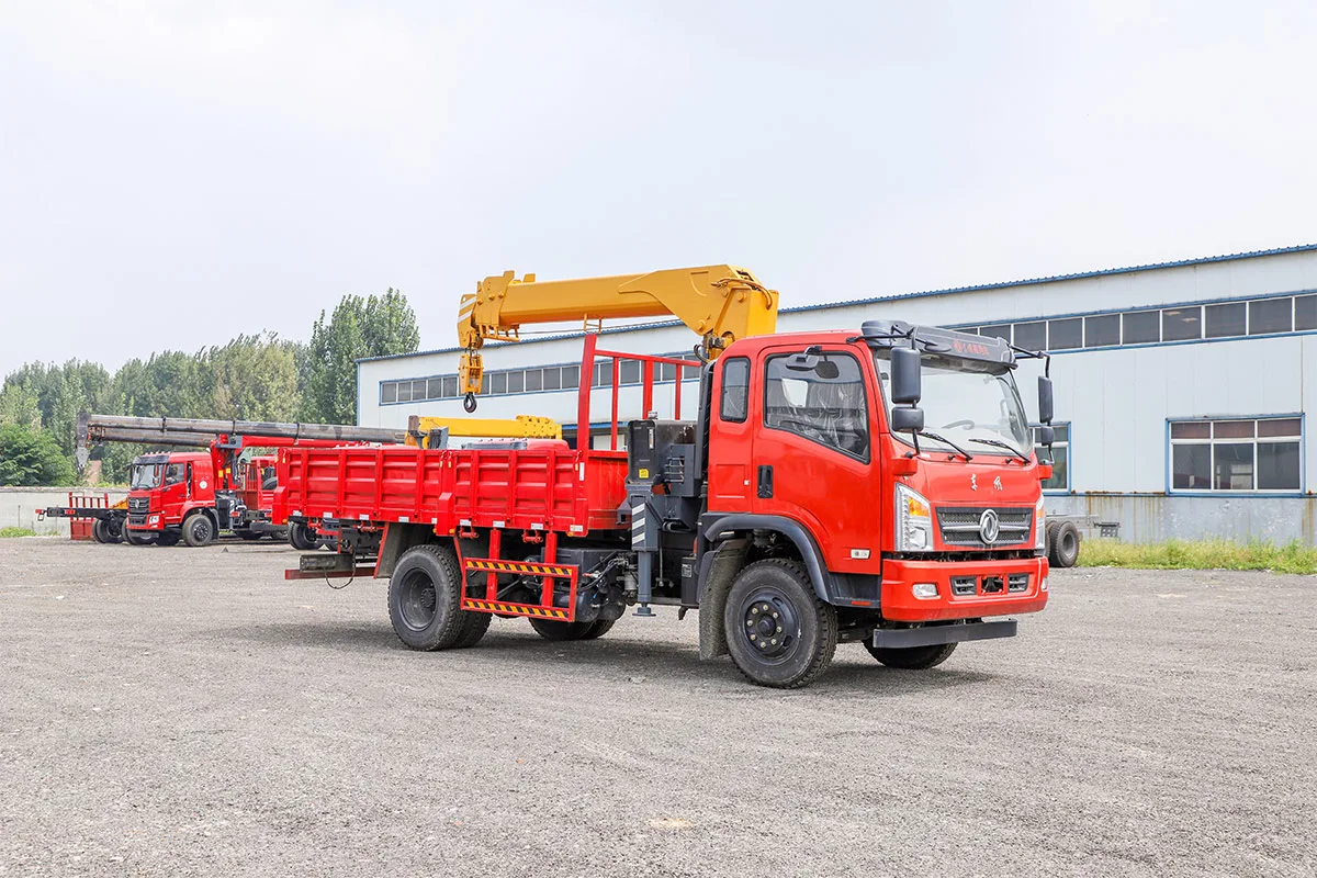 6300KG Truck With Crane detail view 7