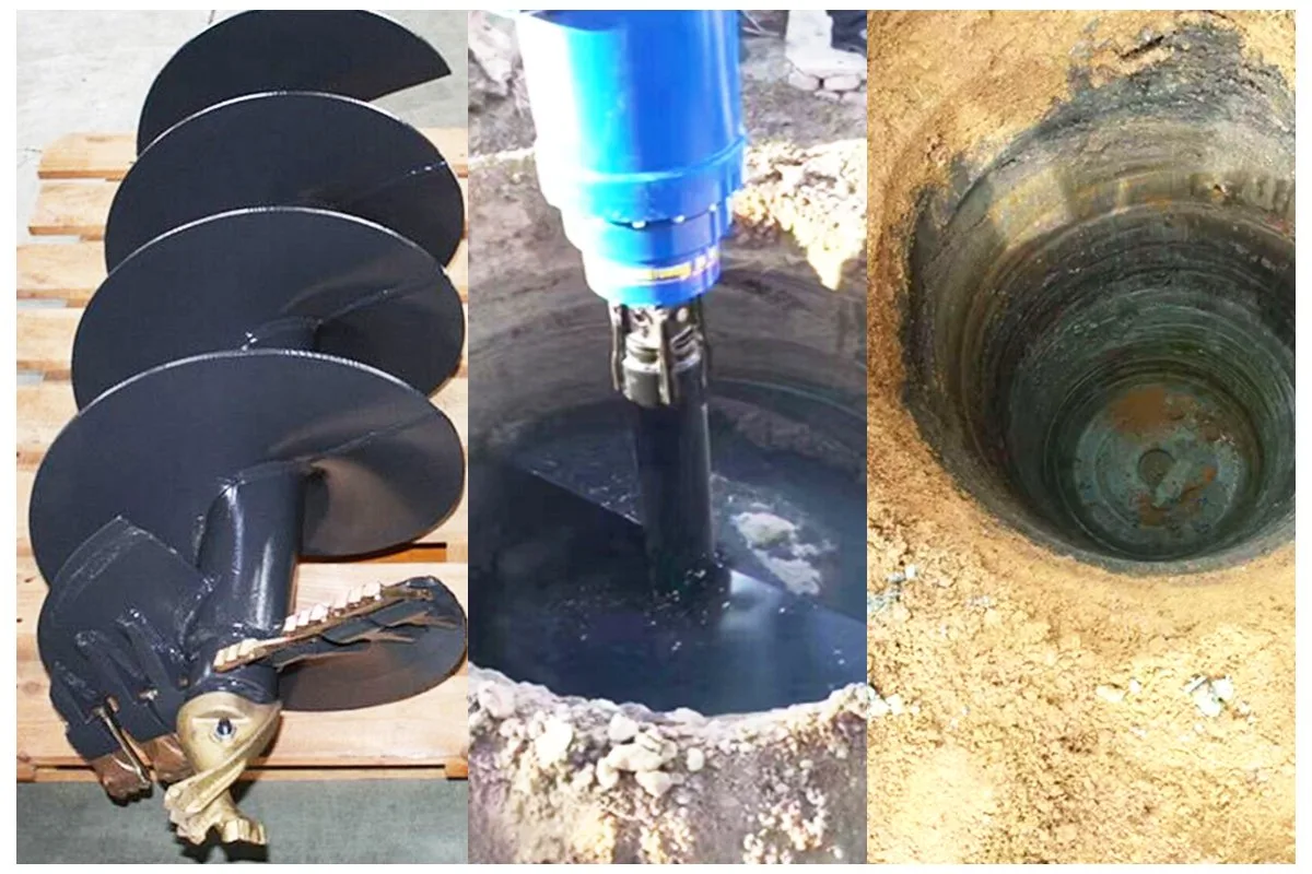 Augers detail view 8