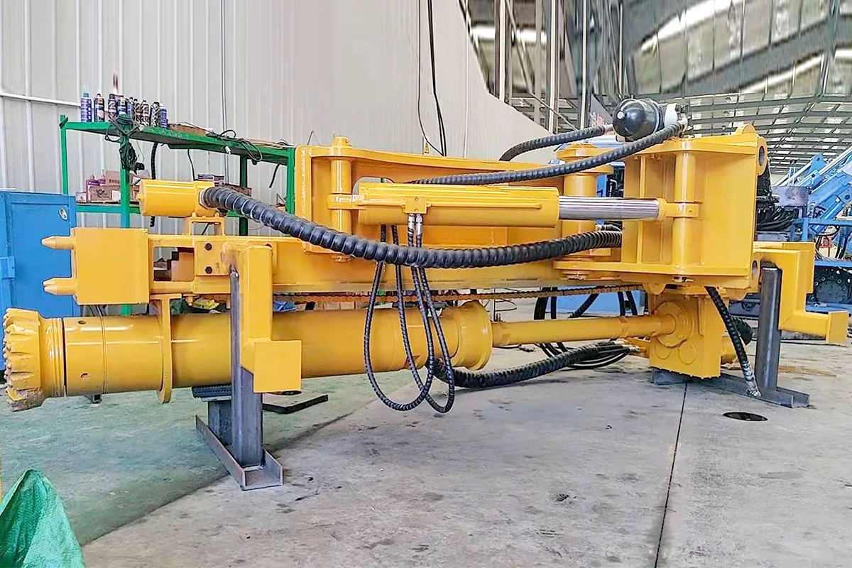 DTH Excavators Drill Attachment detail view 2