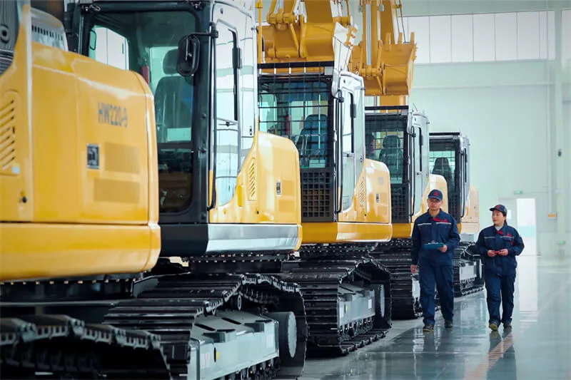Excavator Factory detail view 2
