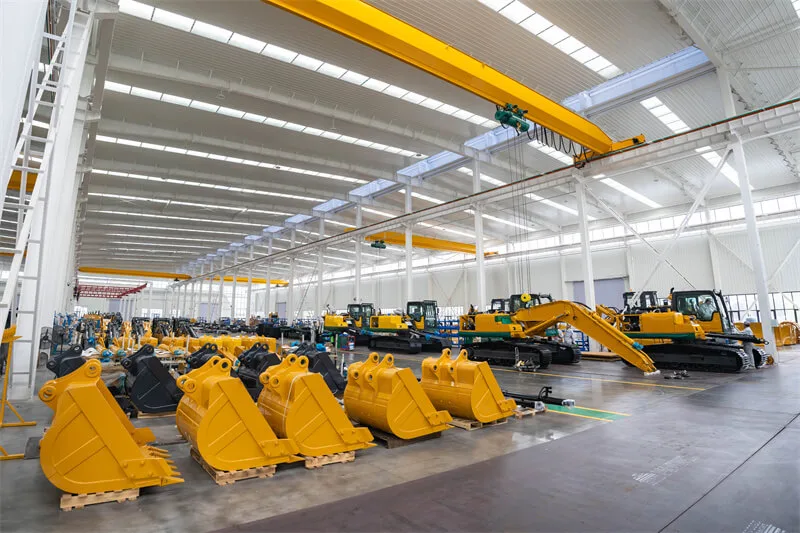 Excavator Factory detail view 4