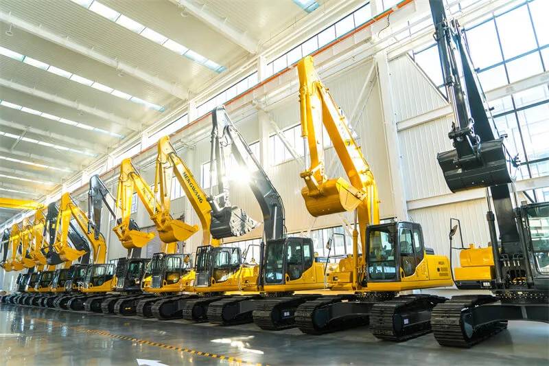 Excavator Factory detail view 8
