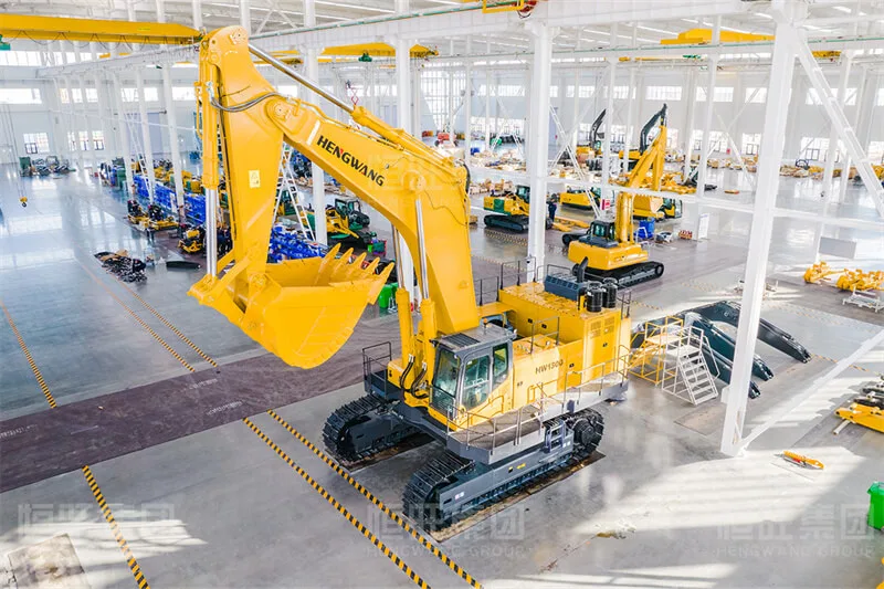 Excavator Factory detail view 9
