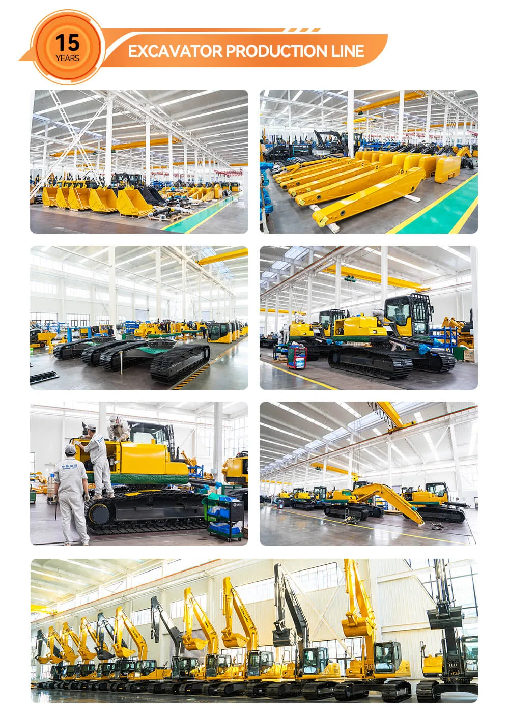 Excavator Factory detail view 10
