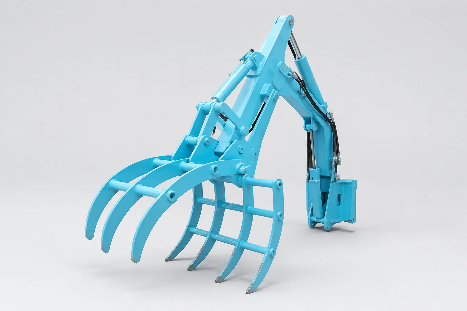 Forklift Waste Clamp — Excavator Attachments