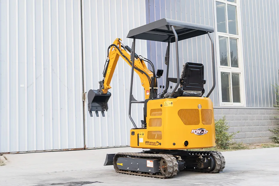 PS-17 Mini Excavator — Mini Excavators supplied by Jining Pinsheng Machinery