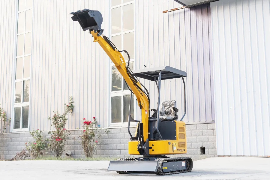 PS-17 Mini Excavator detail view 2