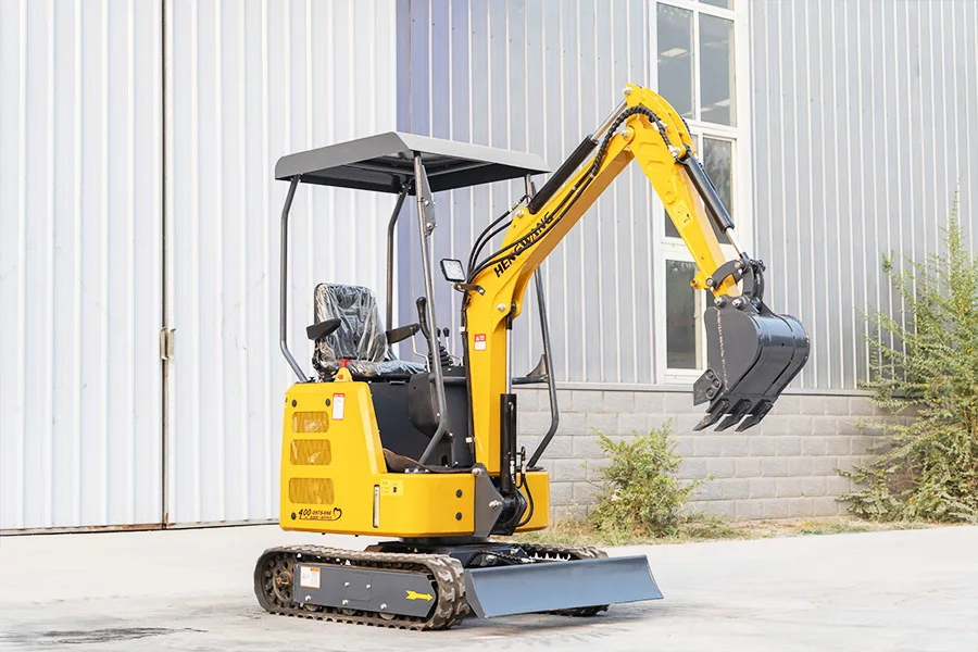 PS-17 Mini Excavator detail view 3