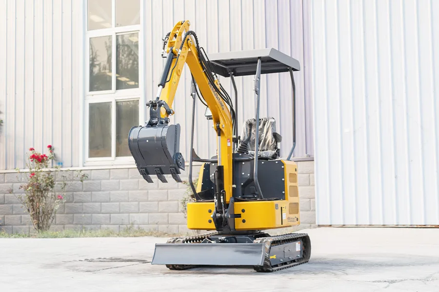 PS-17 Mini Excavator detail view 4