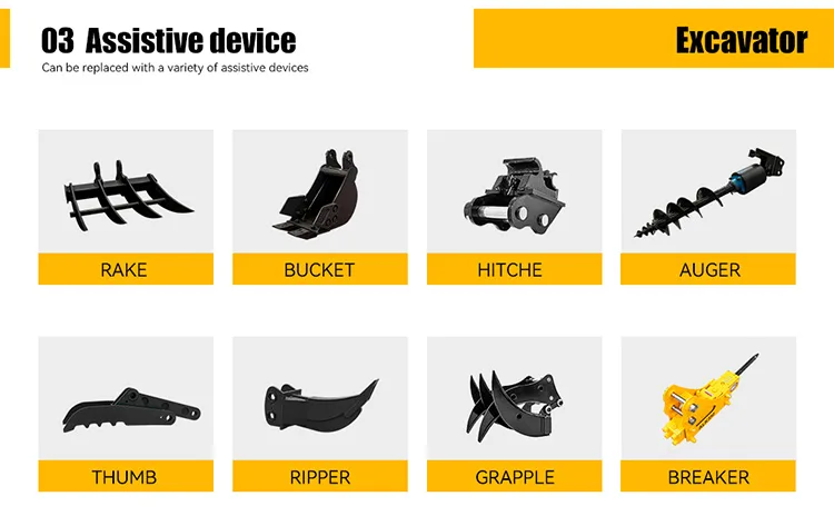 PS-17 Mini Excavator detail view 9