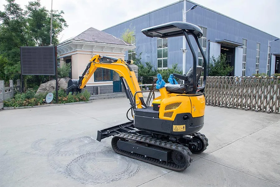 PS-20W Mini Excavator detail view 2