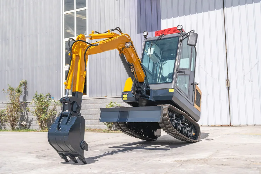 PS-25 Mini Excavator detail view 2