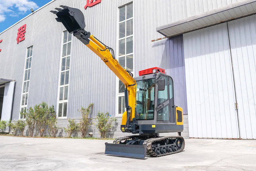 PS-25 Mini Excavator detail view 3