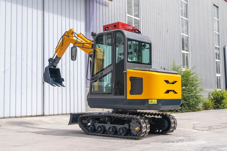 PS-25 Mini Excavator detail view 5