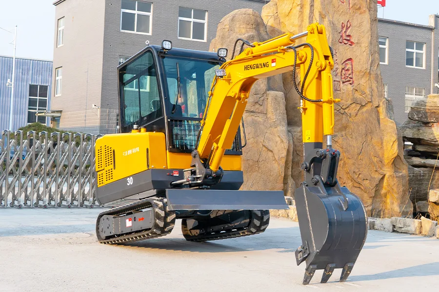 PS-30 Mini Excavator detail view 2