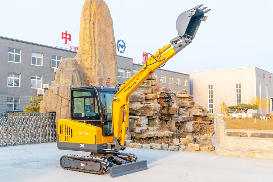 PS-30 Mini Excavator detail view 3
