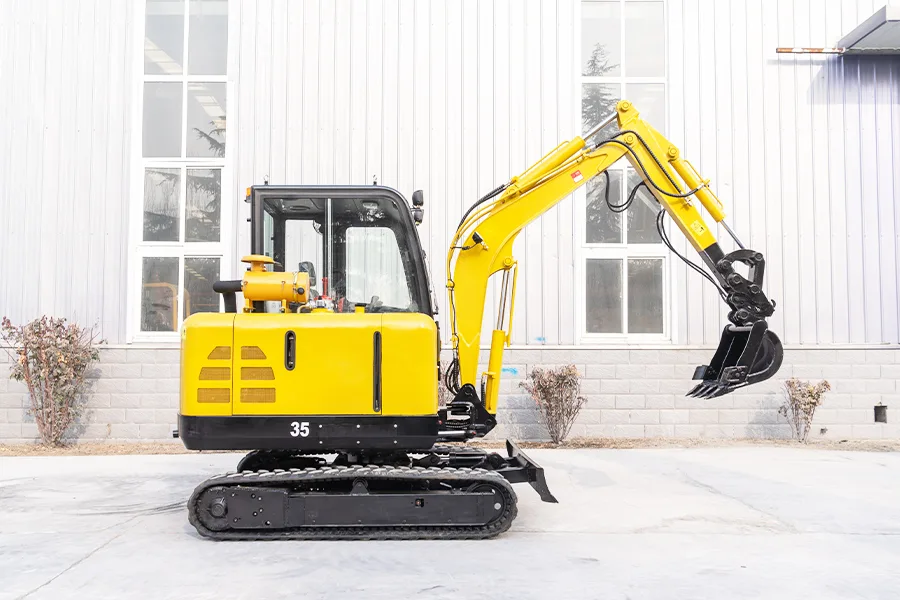 PS-35 Mini Excavator detail view 5
