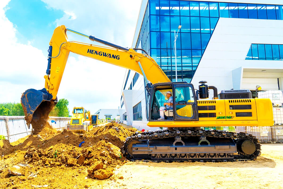 PS-520 Crawler Excavator detail view 3