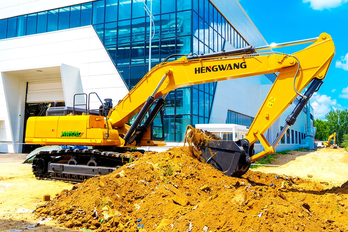 PS-520 Crawler Excavator detail view 5