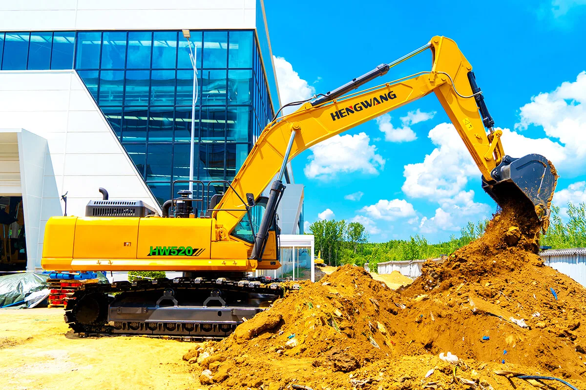 PS-520 Crawler Excavator detail view 6