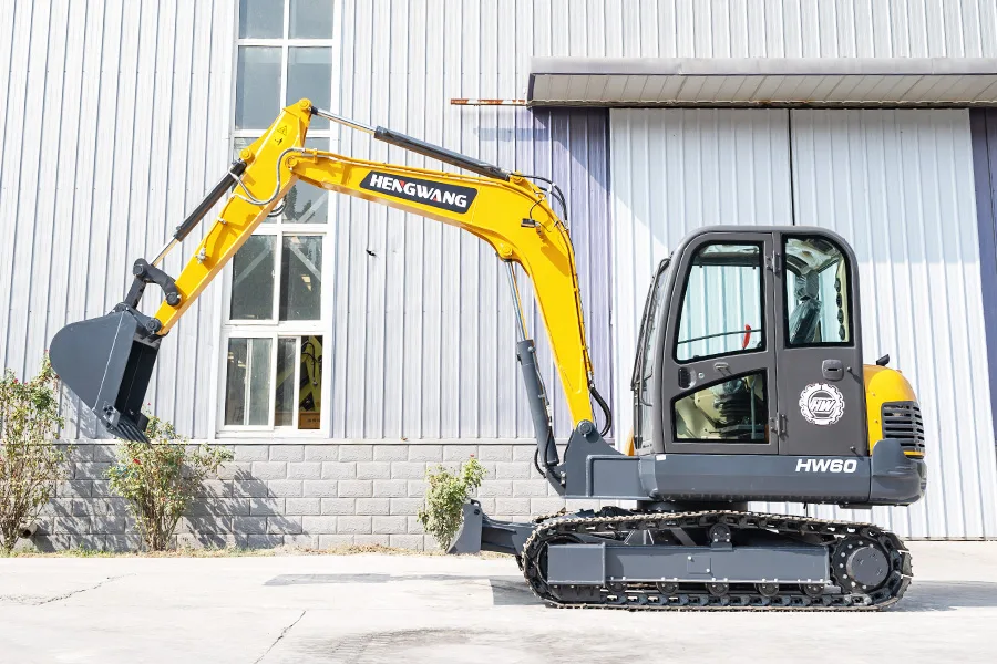 PS-60 Crawler Excavator detail view 2