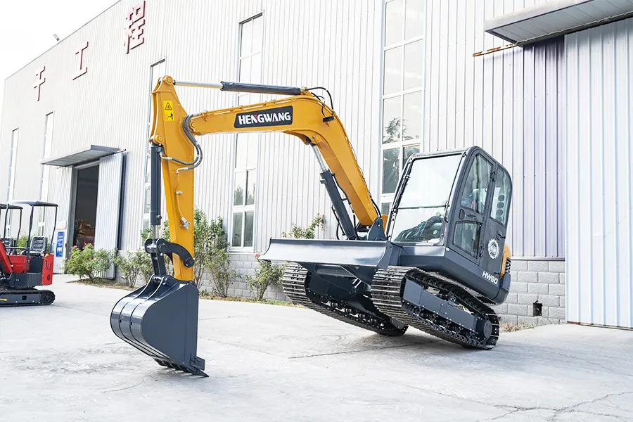 PS-60 Crawler Excavator detail view 3