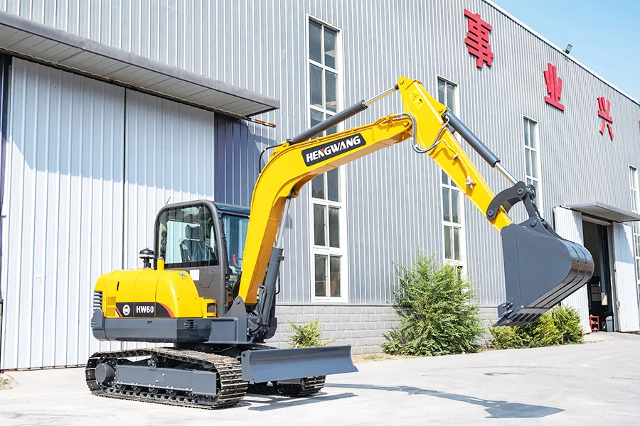PS-60 Crawler Excavator detail view 4
