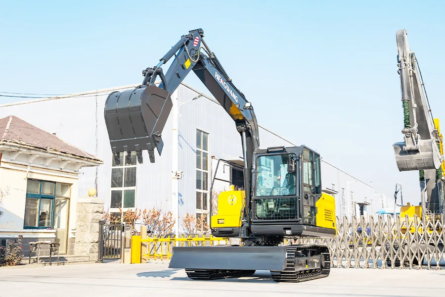 PS-80 Crawler Excavator detail view 3
