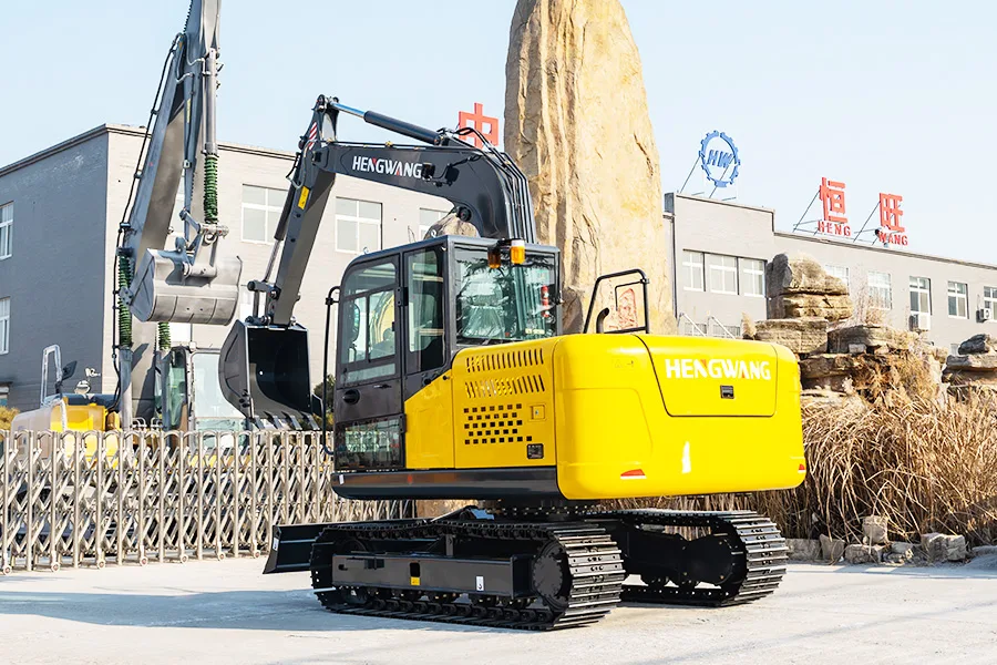 PS-80 Crawler Excavator detail view 4