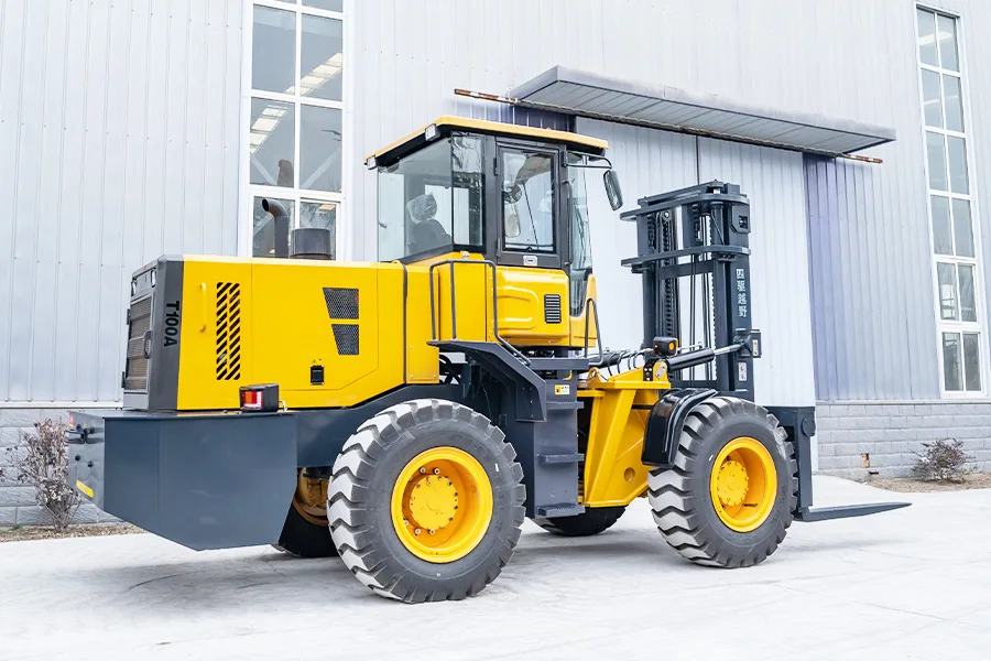 PS-T100A All-terrain Forklift detail view 4
