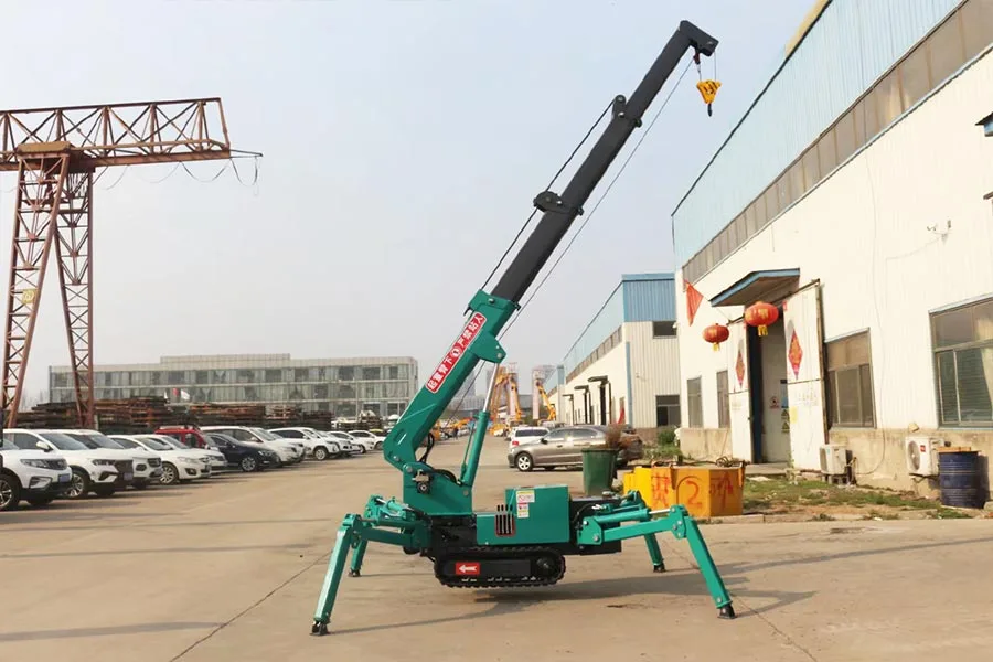 PS120 Spider Crane — Spider Cranes supplied by Jining Pinsheng Machinery