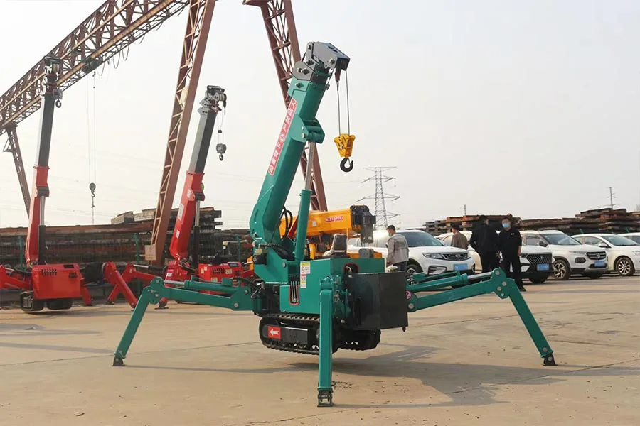 PS120 Spider Crane detail view 2