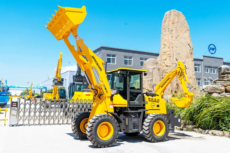 PS20-28 Backhoe Loader detail view 3