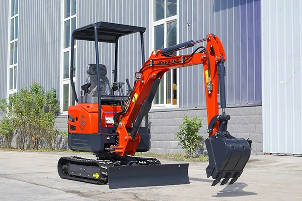 PS23W Mini Excavator detail view 1