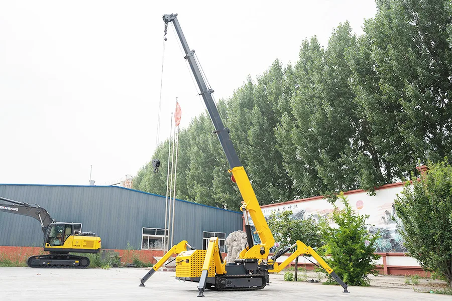 PS300 Spider Crane — Spider Cranes supplied by Jining Pinsheng Machinery