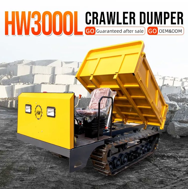 PS3000L Crawler Dumper detail view 5