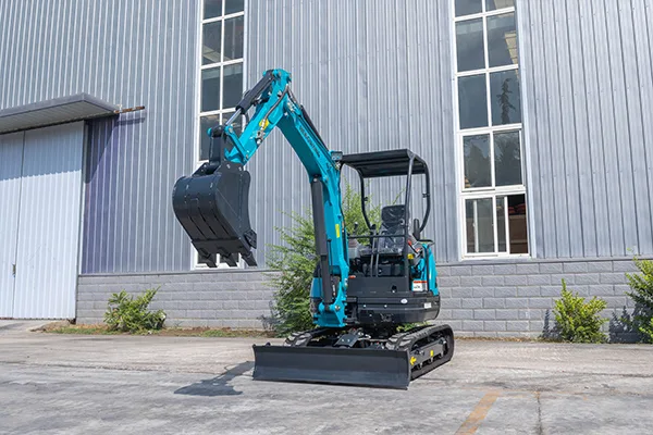 PS35W Mini Excavator detail view 4