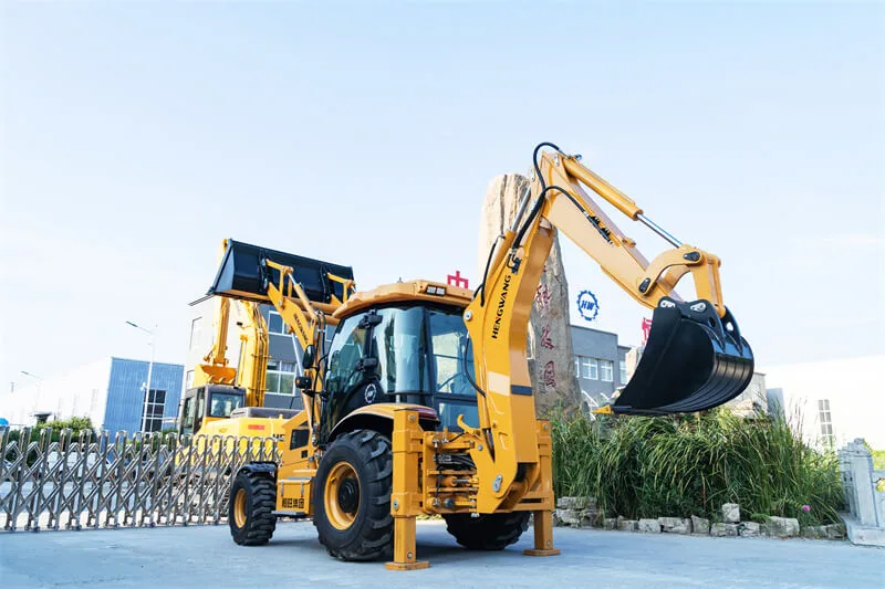 PS388 Backhoe Loader detail view 1