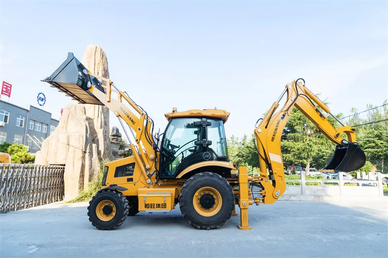 PS388 Backhoe Loader detail view 4