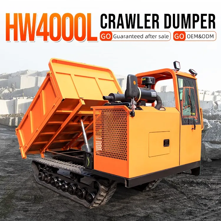 PS4000L Crawler Dumper detail view 5