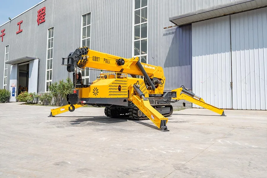 PS500 Spider Crane — Spider Cranes supplied by Jining Pinsheng Machinery