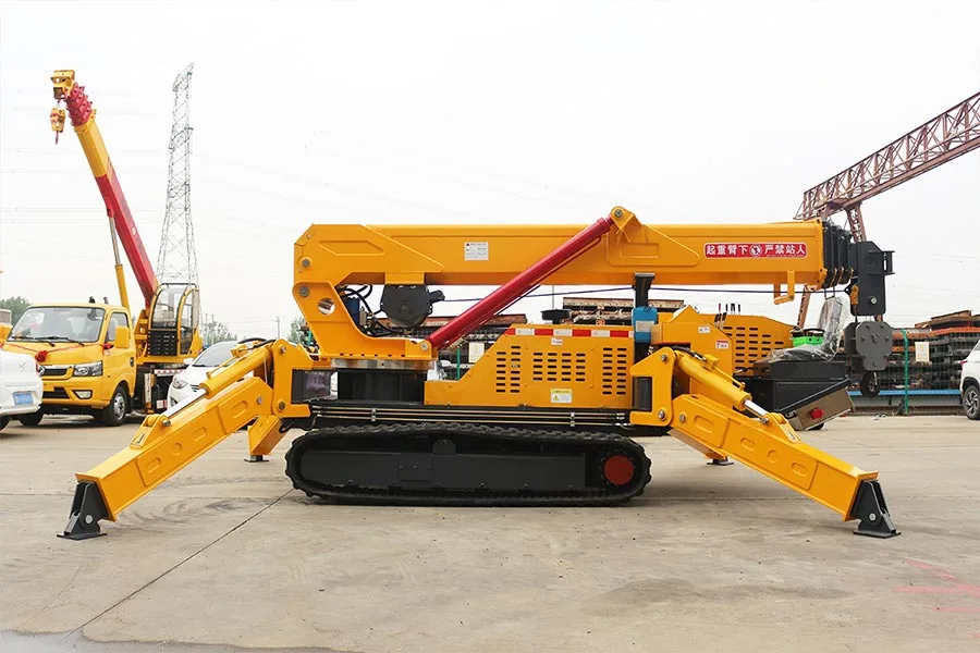 PS800 Spider Crane — Spider Cranes supplied by Jining Pinsheng Machinery