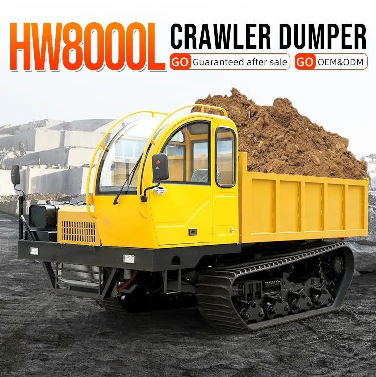 PS8000L Crawler Dumper detail view 5