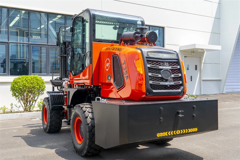 PSC-35A All-terrain Forklift detail view 3